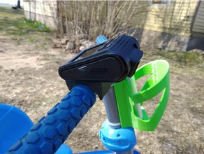 viofo a119 supporto per bicicletta fascette di montaggio la fotocamera bici 3d print model - Mito3D