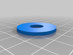 38 inch washer nut bolt threaded rod factory parts customized 3d print model - Mito3D