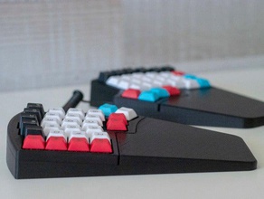 iris keyboard case other mechanical 3d print model - Mito3D