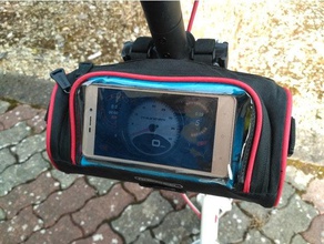 cycle bag holder xiaomi m365 sport outdoors 3d print model - Mito3D