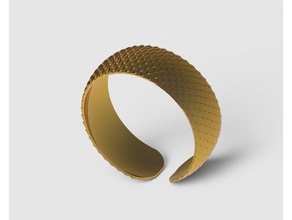 snake bracelet jewelry 3d print model - Mito3D