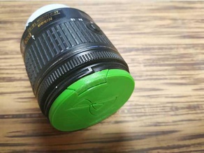nikon 55-mm-Objektiv cap Kamera 55mm kit kit-Objektiv 3d print model - Mito3D