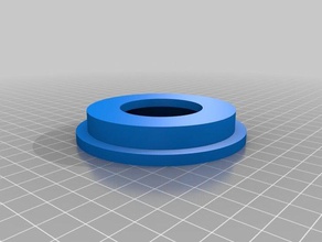 adapter ring extended nut low friction spool holder 3d printer accessories 3d print model - Mito3D