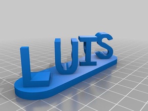 dual letter illusion luis lepe signs logos customized 3d print model - Mito3D