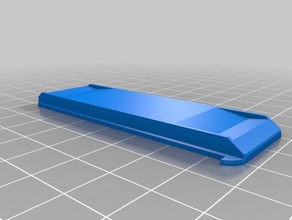 dye dam mag plaque de fond bricolage 3d print model - Mito3D
