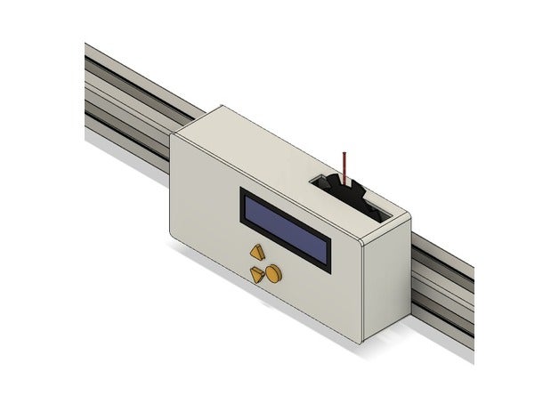 3d filament metre elektronik 3D print model - Mito3D