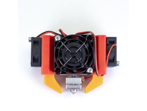 ender 3 all metal hotend dual cooling fan f3-innovatorde 3d printer parts creality upgrade cooler 3d print model - Mito3D