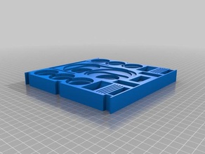 heroclix bandeja de refazer jogos 3d print model - Mito3D