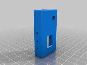 wemos d1 mini-led-Gehäuse Elektronik 3d print model - Mito3D