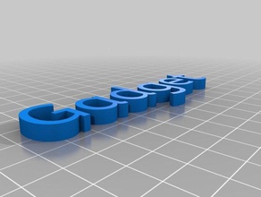 fixedtext11 other customized 3d print model - Mito3D