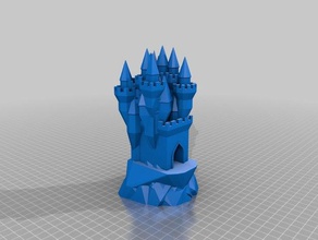 portatile zot castello gli edifici le strutture personalizzato 3d print model - Mito3D