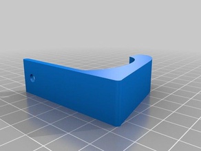 my customized wall hook v2a household supplies 3d print model - Mito3D