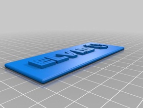 elvis şablon 3d baskı 3d print model - Mito3D