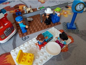 Çift ya da lego taban plakası inşaat oyuncaklar 3d print model - Mito3D