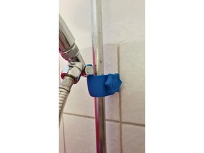 shower holder peg bathroom 3d print model - Mito3D