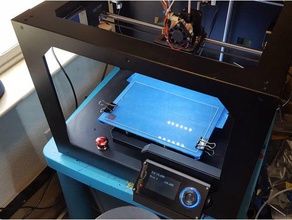 viki2 replicator2 front mount 3d printing parts 3d print model - Mito3D