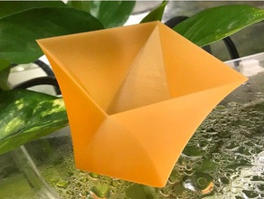 lilly flor de micro-plantadeira ao ar livre jardim micro pote um vaso planta suculentas suculenta modo 3d print model - Mito3D
