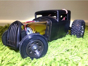 116 scale rc hotrod Fahrzeuge 3d print model - Mito3D