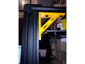 corner brackets ender 4 3d printer parts creality 5 ender-4 3d print model - Mito3D