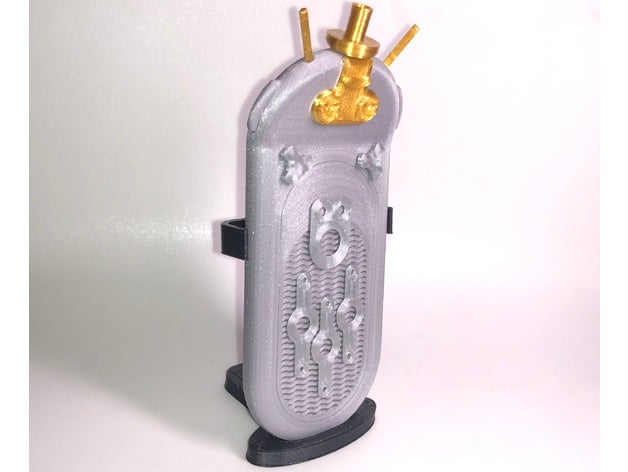 jedi comlink stand accessoires de jeu hush-98 étoiles star wars 3D print model - Mito3D