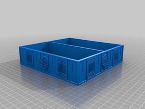 test honour dice tray divider 3d printing 3d print model - Mito3D