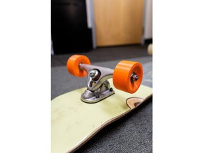 longboard wheel replacement parts 608 bearing bearings skateboard skateboarding youtube 3d print model - Mito3D
