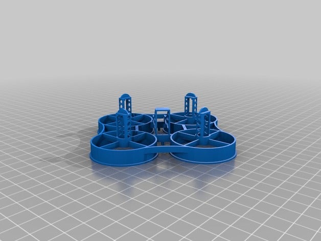 inductrix fpv plus telaio 3d stampa 3D print model - Mito3D