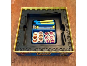 loony quest organizer-Fach - Spielzeug Spiel Zubehör Brettspiel Brettspiel-inserts 3d print model - Mito3D