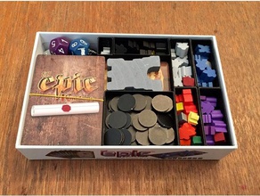 tiny epic kingdoms eroi chiama organizzatore store sia una scatola giocattolo gioco accessori da tavolo inserti 3d print model - Mito3D