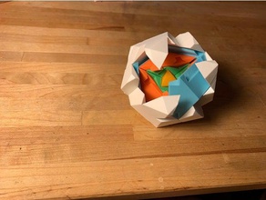 all five platonic solids puzzle puzzles 3d math art openscad python 3d print model - Mito3D