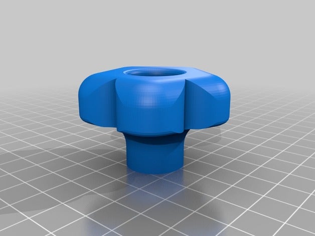 large 38 bolt knob parts customized 3D print model - Mito3D