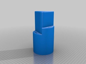 knife holder kitchen dining stand 3d print model - Mito3D