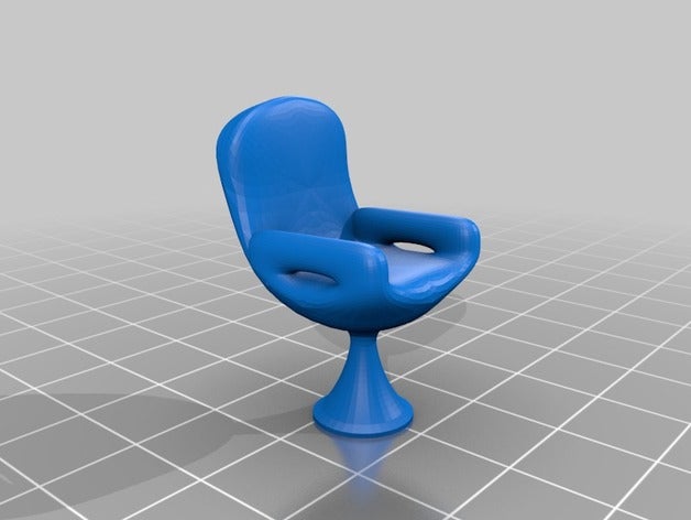 président de modèle meubles 3D print model - Mito3D