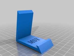 telefono stand mobile 3d print model - Mito3D