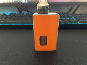 hotcig rsq side panel replacement parts boxmod ecig ecigarette squonk mod 3d print model - Mito3D