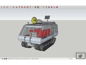 espacio perdido carro 3d impresión 3d print model - Mito3D