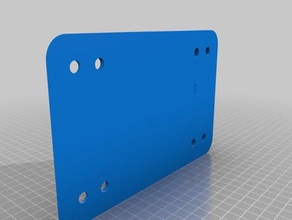 lámina de la placa base cuña deporte al aire libre 3d print model - Mito3D