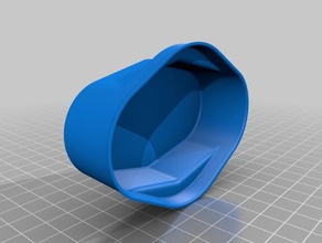 simson schwalbe luftfilterkappe intake air filter cap automotive 3d print model - Mito3D