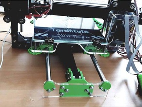tevo tarantula doğrusal çubuklar eksen 3d baskı yükseltme 3d print model - Mito3D