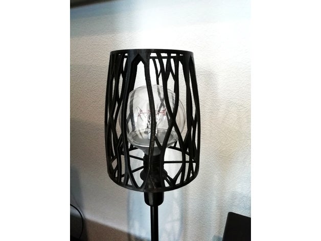 lampshade decor edison 3D print model - Mito3D