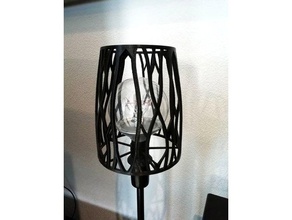 lampshade decor edison 3d print model - Mito3D