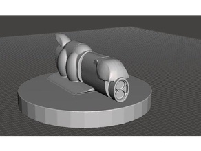 robotech inherit stars rrt strategy game pieces zentraedi shuttle barony dropship planet assault games wargame 3d print model - Mito3D