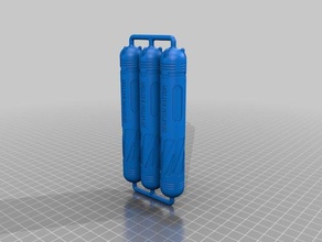 quantum-Batterie-Zelle Kunst 3d print model - Mito3D