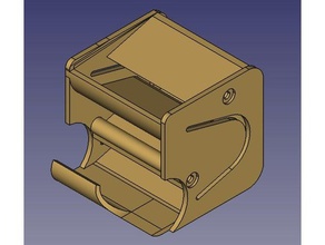aaa battery dispenser office case dispender 3d print model - Mito3D