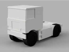 mini cars 128 crackerbox truck vehicles miniature model printinplace toy 3d print model - Mito3D