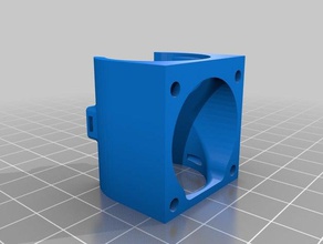 fan duct e3d v5 30 mm printer parts 3d print model - Mito3D