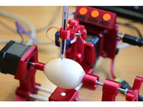 eggbot kontrol paneli Robotik Paskalya easteregg yumurtası yumurta-bot spherebot 3d print model - Mito3D