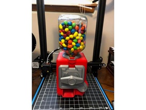 candy machine remix 3d drucken bubble gum 3d print model - Mito3D