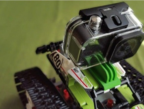 action cam gopro montage lego 42065 ensemble fpv rc véhicules 3d print model - Mito3D
