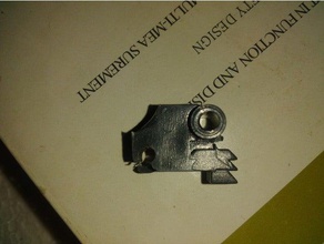 pegamento del gatillo de la pistola pedazo reemplazo partes gluegun hotgluegun pieza repuesto 3d print model - Mito3D